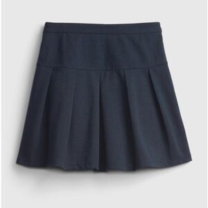Girls Navy uniform pleated skirt